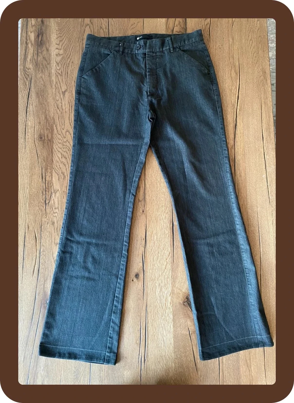 Pantalon droit gris foncé JULES T44 – Excellent état